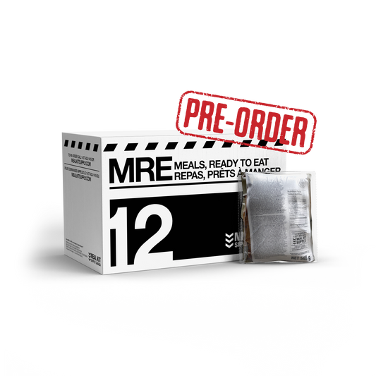 12 Pack, 3 Course MREs | TBD Pre-Order-Meal Kit Supply Canada-1 Case-Meal Kit Supply Canada